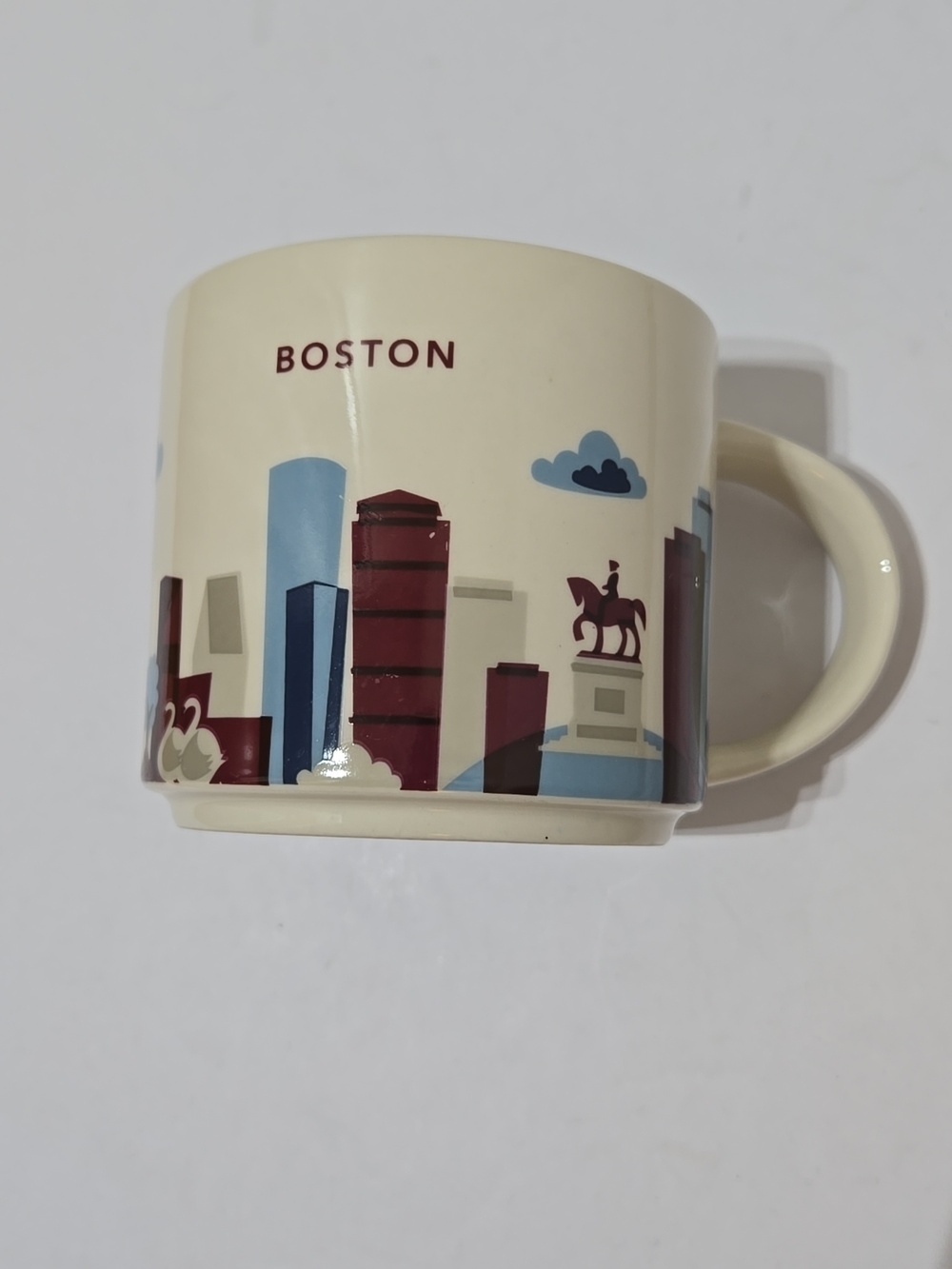 STARBUCKS YOU ARE HERE COLLECTION Boston Skyline Coffee Mug